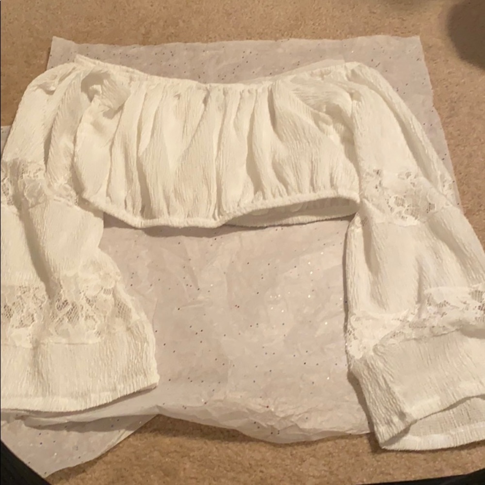 Small White Crop Top From ASOS